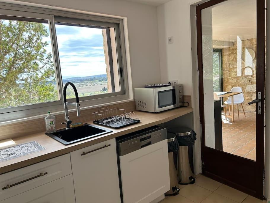 Apartmán Grand T2 Bis Avec Terrasse Et Vue Portel-des-Corbieres Exteriér fotografie